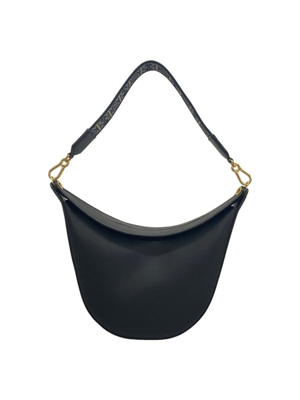 Loewe Shoulder Bag Luna Black Strap Detachable